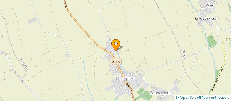 localisation de l'entreprise SCEA RAPHAEL  CHAMPLOST