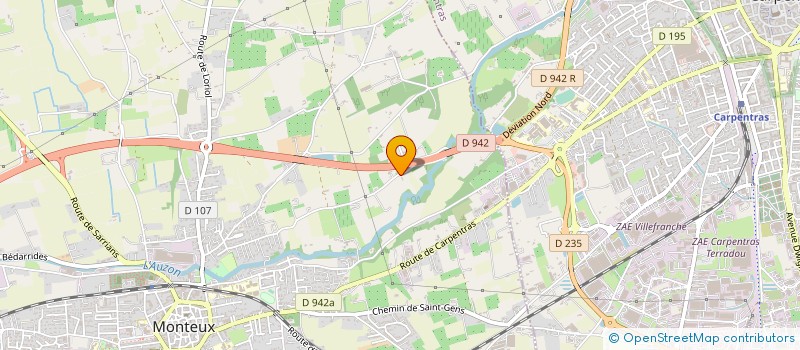 localisation de l'entreprise SCEA RAYMOND  MONTEUX