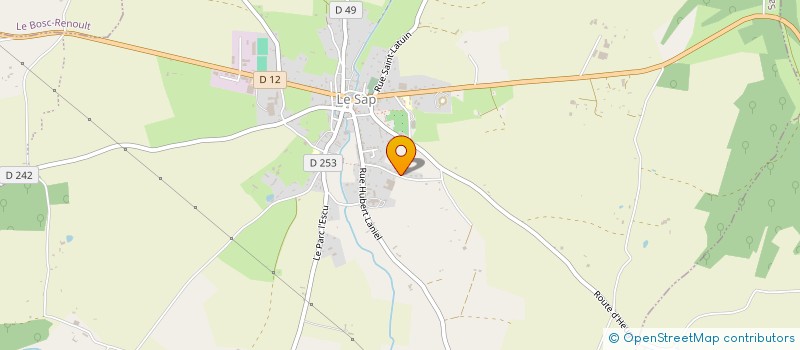 localisation de l'entreprise SCEA RENARD à LA FERTE-EN-OUCHE