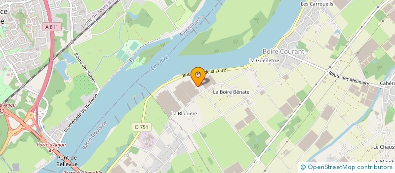 localisation de l'entreprise SCEA RENE BRIAND à SAINT-JULIEN-DE-CONCELLES