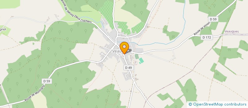 localisation de l'entreprise SCEA RENE CARROI  SAINT-SATUR