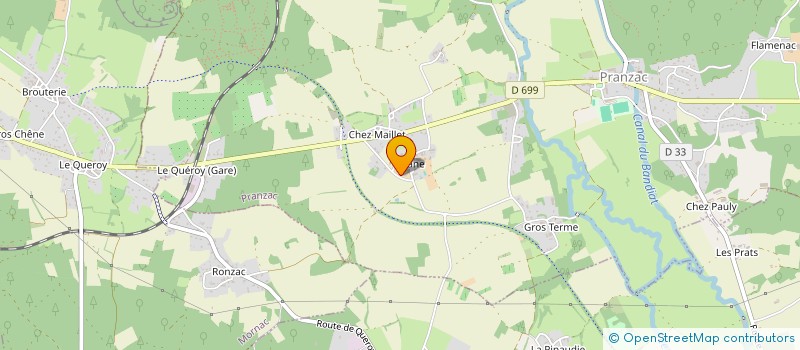 localisation de l'entreprise SCEA RESILIENCE  PRANZAC