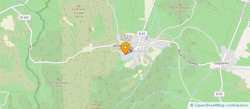 localisation de l'entreprise SCEA REULET  BOUTENAC