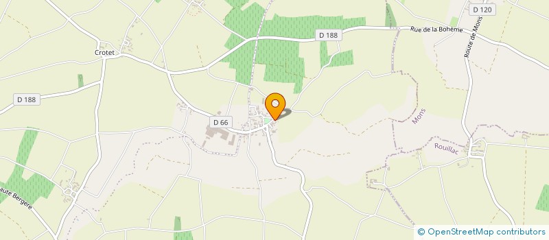 localisation de l'entreprise SCEA REVEILLAUD à VAL-D'AUGE