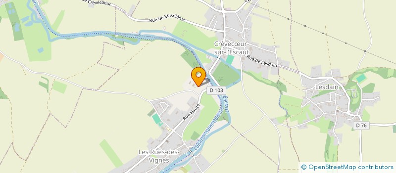 localisation de l'entreprise SCEA REVELON à LES RUES-DES-VIGNES