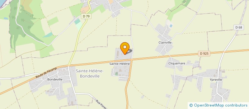 localisation de l'entreprise SCEA RIAUX  SAINTE-HELENE-BONDEVILLE