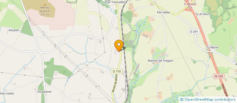 localisation de l'entreprise SCEA RICHARD  CAST