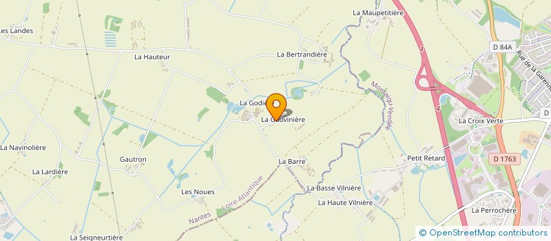 localisation de l'entreprise SCEA RICHARD à VIEILLEVIGNE