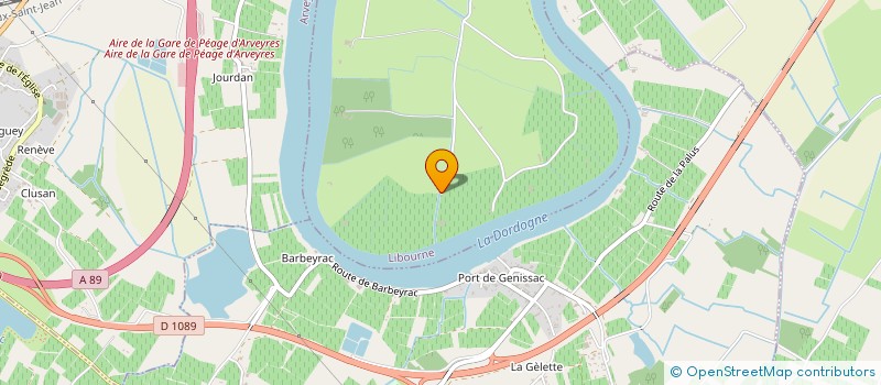 localisation de l'entreprise SCEA RIDET à LIBOURNE