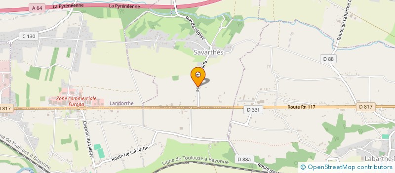 localisation de l'entreprise SCEA RITOURET  SAVARTHES