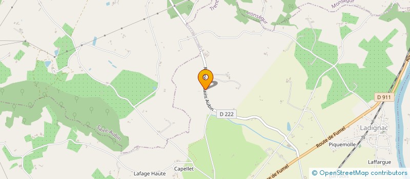 localisation de l'entreprise SCEA RIVALET  TRENTELS