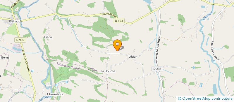 localisation de l'entreprise SCEA RIVIERE GALLIOT à JEGUN