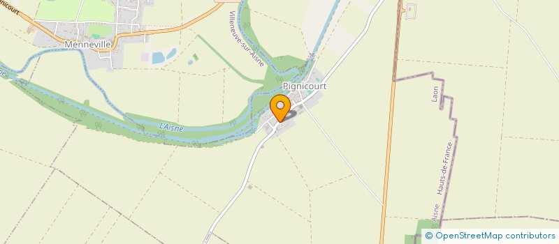 localisation de l'entreprise SCEA ROBERT  PIGNICOURT