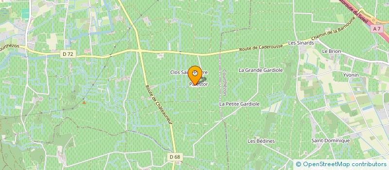 localisation de l'entreprise SCEA ROBERT BRAVAY  ORANGE