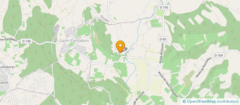 localisation de l'entreprise SCEA ROBERT MEYSSARD  GOULT