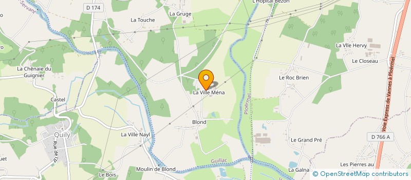 localisation de l'entreprise SCEA ROBLOT  GUILLAC