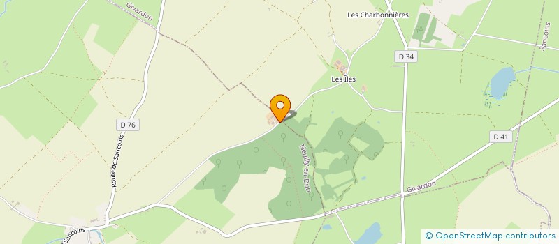 localisation de l'entreprise SCEA ROCHE  AUGY-SUR-AUBOIS