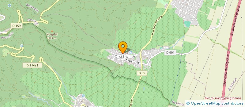 localisation de l'entreprise SCEA ROLLY  ORSCHWILLER