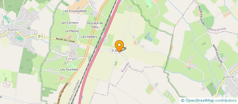 localisation de l'entreprise SCEA RONDEAU à SEMALLE