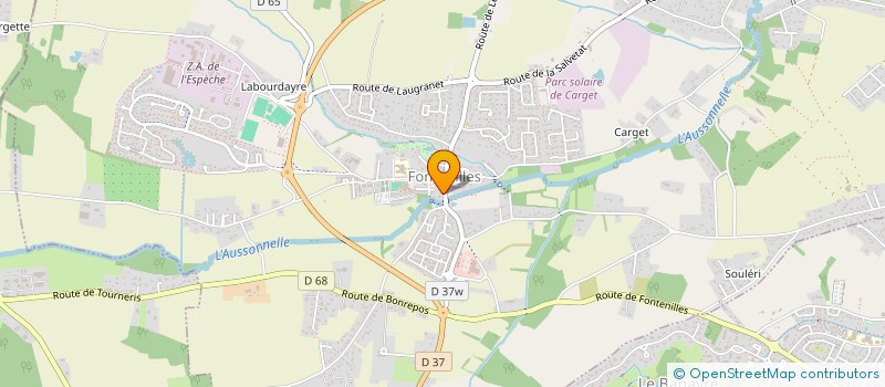 localisation de l'entreprise SCEA ROQUABERT à FONTENILLES
