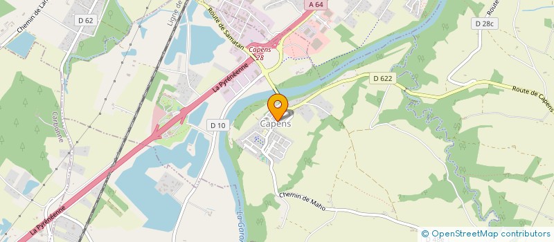 localisation de l'entreprise SCEA ROQUEBERT à CAPENS