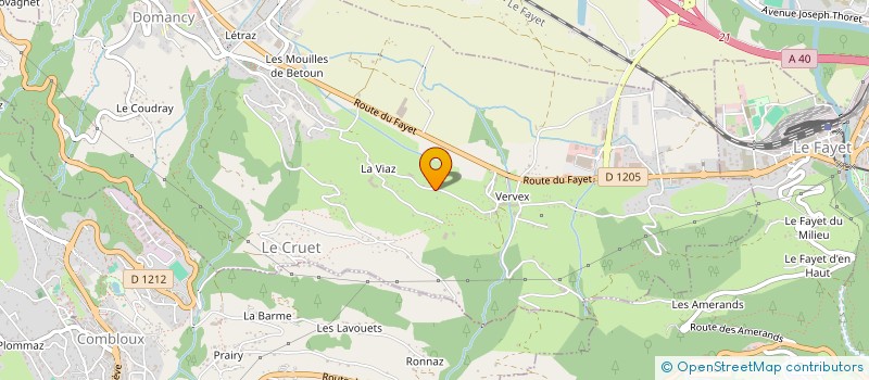 localisation de l'entreprise SCEA ROSSET à DOMANCY