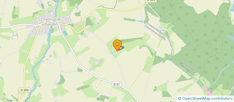 localisation de l'entreprise SCEA ROSSIGNOL  CHEMIRE-LE-GAUDIN