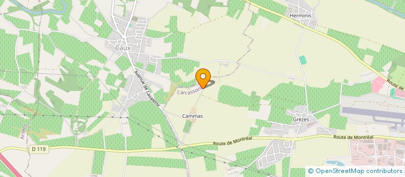 localisation de l'entreprise SCEA ROUVENAC à CARCASSONNE
