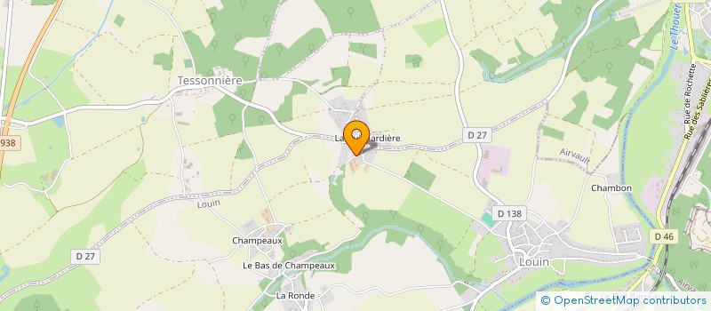 localisation de l'entreprise SCEA ROUX JEROME  LOUIN