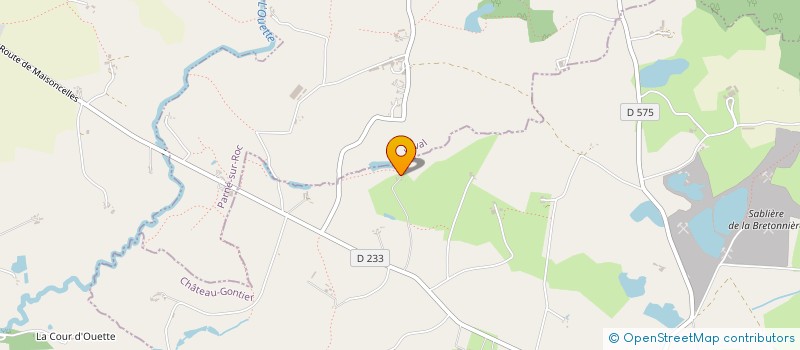 localisation de l'entreprise SCEA RUCHERS DE L'OUEST à MAISONCELLES-DU-MAINE