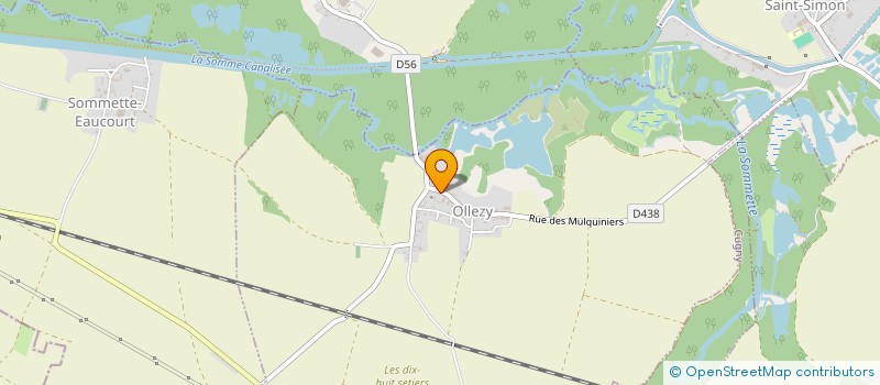 localisation de l'entreprise SCEA SAINT GERMAIN  OLLEZY