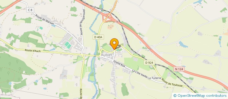 localisation de l'entreprise SCEA SAINT-GILIBERT  SAINT-SAUVY