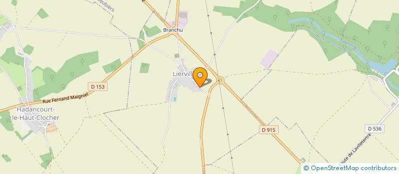 localisation de l'entreprise SCEA SAINT MARTIN  LIERVILLE