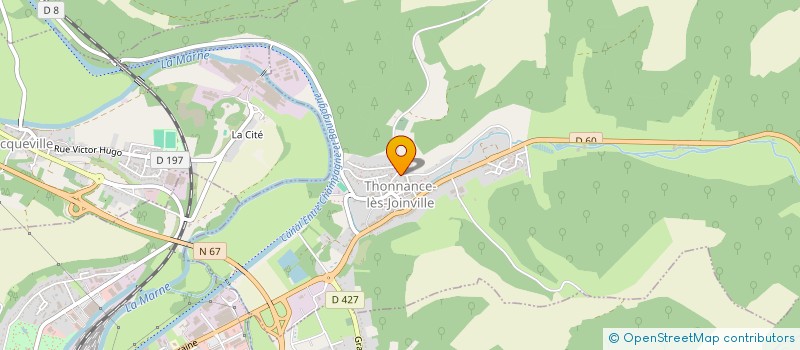 localisation de l'entreprise SCEA SAINT NICOLAS à THONNANCE-LES-JOINVILLE