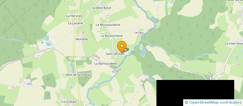 localisation de l'entreprise SCEA SANS SECOURS à LIFFRE