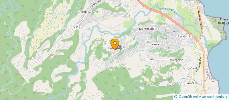 localisation de l'entreprise SCEA SAPOTILLES LES GALBAS à PETIT-BOURG