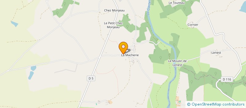 localisation de l'entreprise SCEA SAULGE  SAULGE