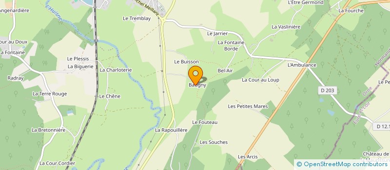 localisation de l'entreprise SCEA SAVAIN à SABLONS SUR HUISNE