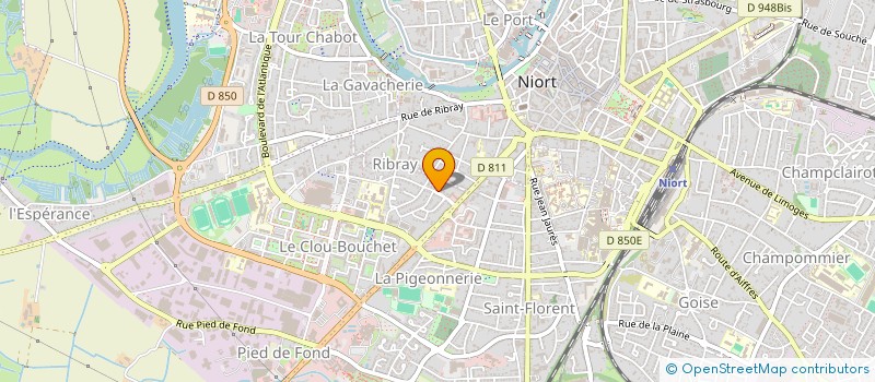 localisation de l'entreprise SCEA SAVEURS DES TERROIRS NIORTAIS à NIORT