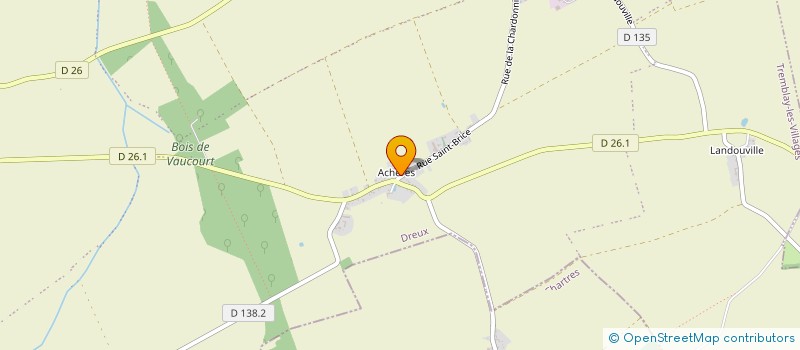 localisation de l'entreprise SCEA SB HALLAY à TREMBLAY-LES-VILLAGES