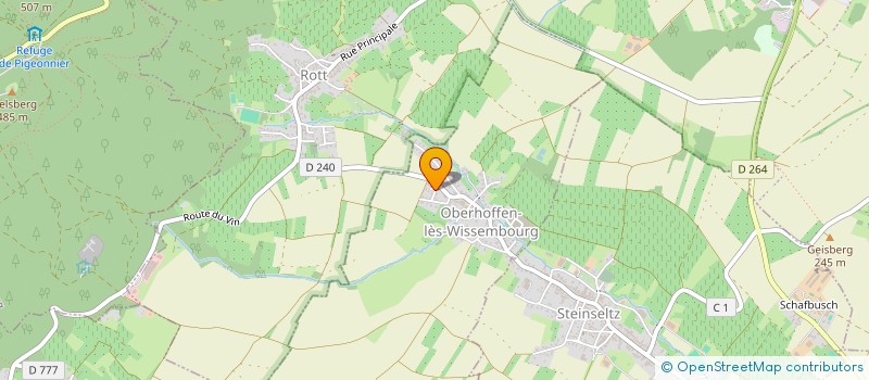 localisation de l'entreprise SCEA SCHAAF  STEINSELTZ