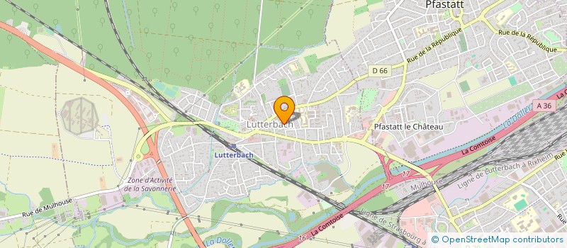 localisation de l'entreprise SCEA SCHALCK  LUTTERBACH