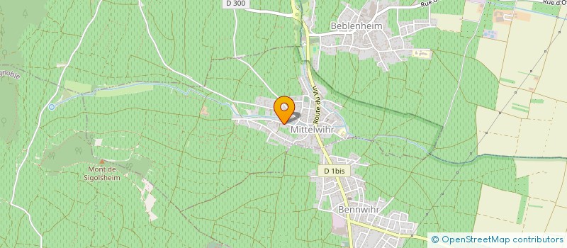 localisation de l'entreprise SCEA SCHILLE - GISIE  MITTELWIHR