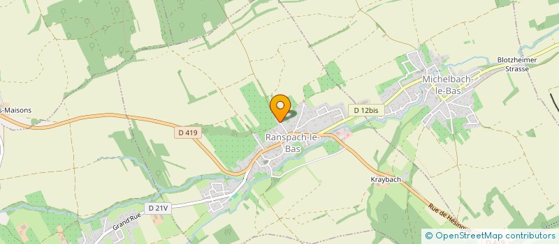 localisation de l'entreprise SCEA SCHMITT  MICHELBACH-LE-BAS