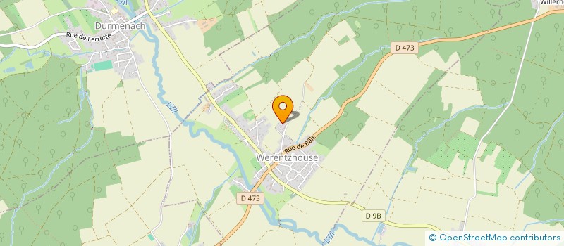 localisation de l'entreprise SCEA SCHOEN  WERENTZHOUSE