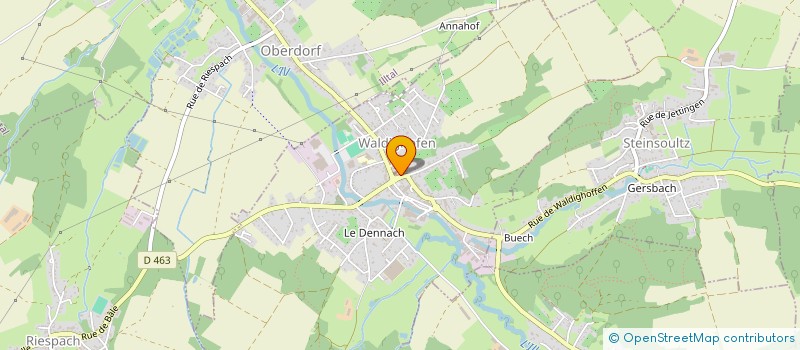 localisation de l'entreprise SCEA SCHUR  WALDIGHOFEN