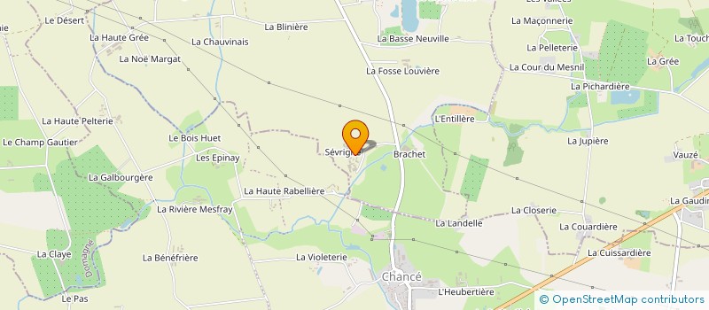 localisation de l'entreprise SCEA SEVRIGNE  DOMAGNE