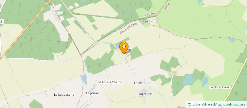 localisation de l'entreprise SCEA SHAW & CIE à SAINT-MEDARD