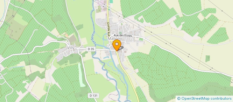 localisation de l'entreprise SCEA SOCIETE VITICOLE JEAN DURUP PERE ET FILS à MALIGNY