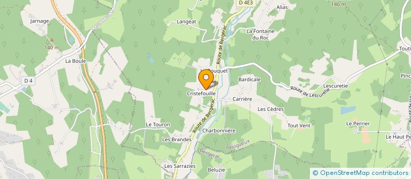 localisation de l'entreprise SCEA SOLEMM à EYRAUD-CREMPSE-MAURENS